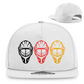 Snapback TEAM GOALIE MASKE SCHWARZ-ROT-GOLD