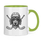 Tasse zweifarbig COOL HOCKEYDOG