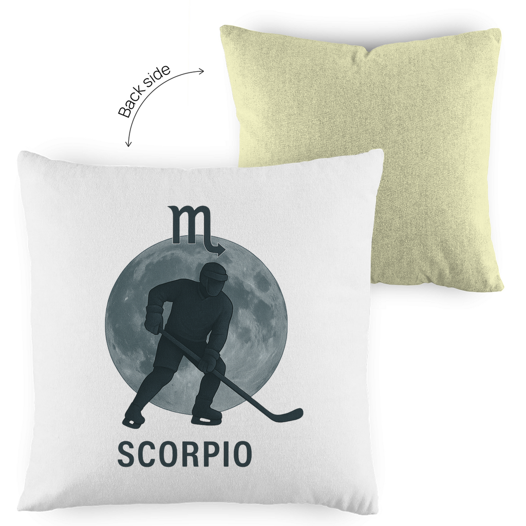 Kopfkissen zweifarbig STERNZEICHEN SCORPIO / SKORPION