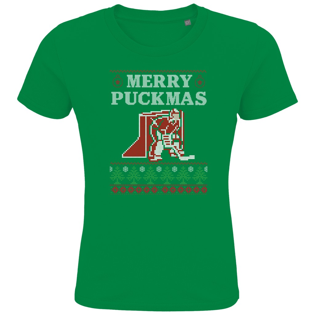 Kids T-Shirt PUCKMAS GOALIE