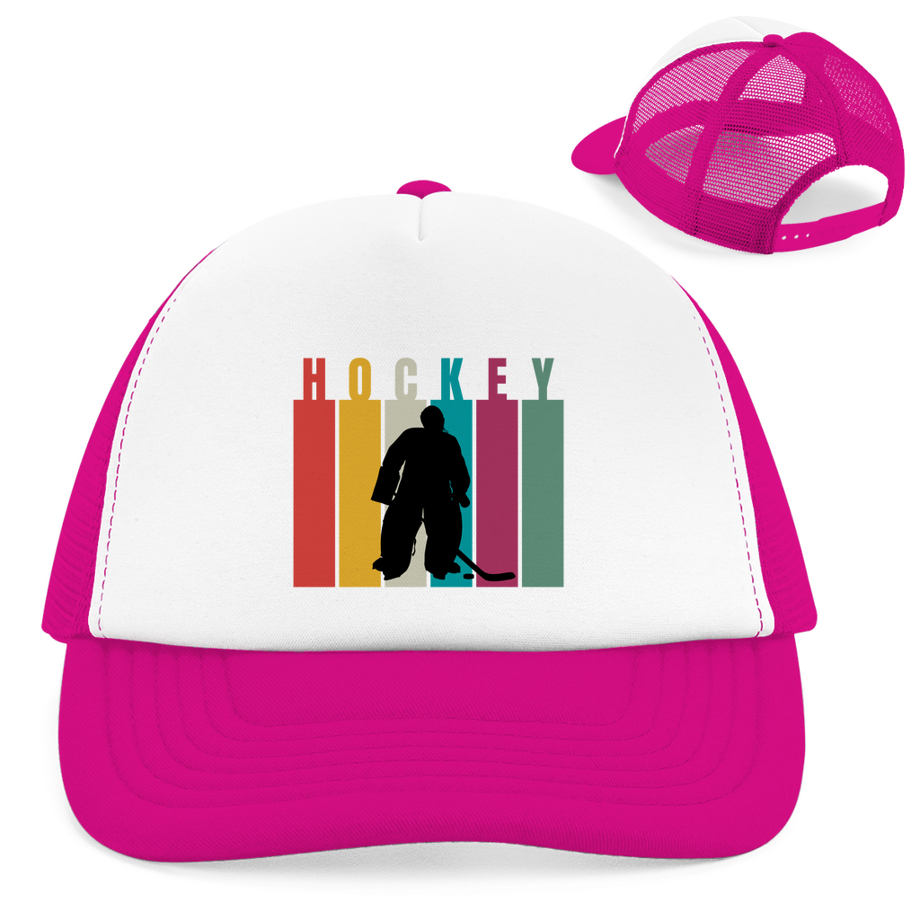 Retro Cap COLOURFUL HOCKEY GOALIE