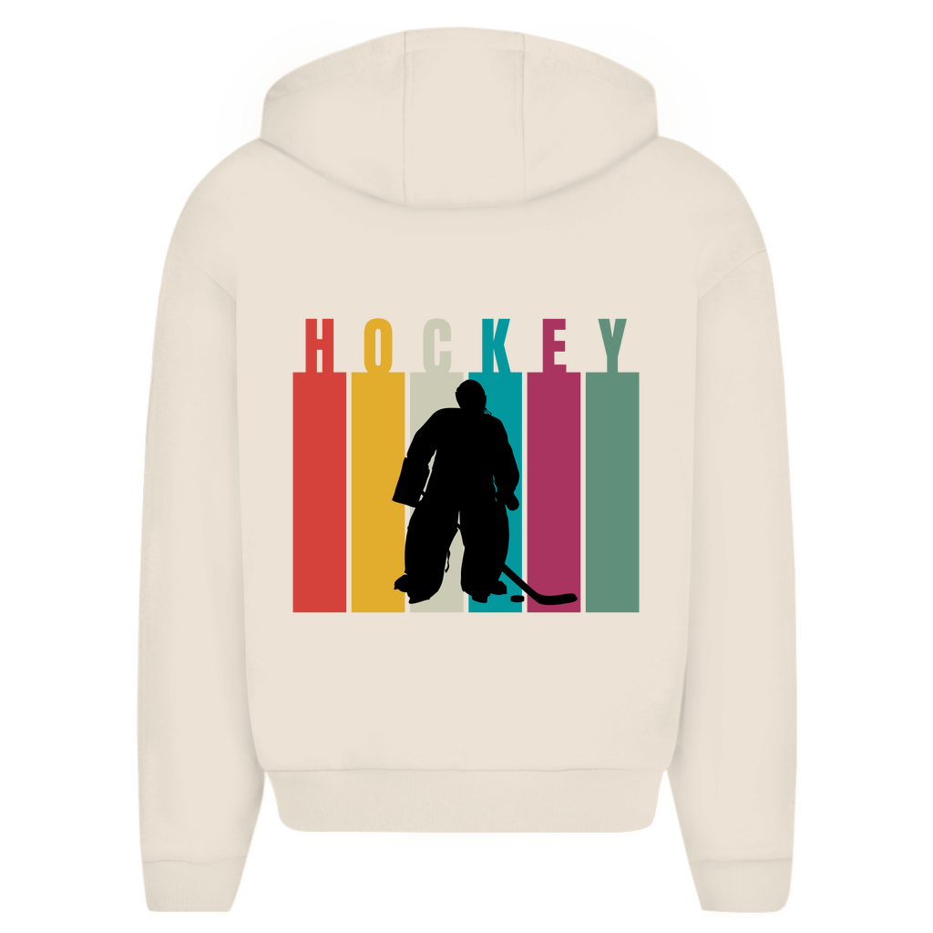 Oversize Zipper COLOURFUL HOCKEY GOALIE