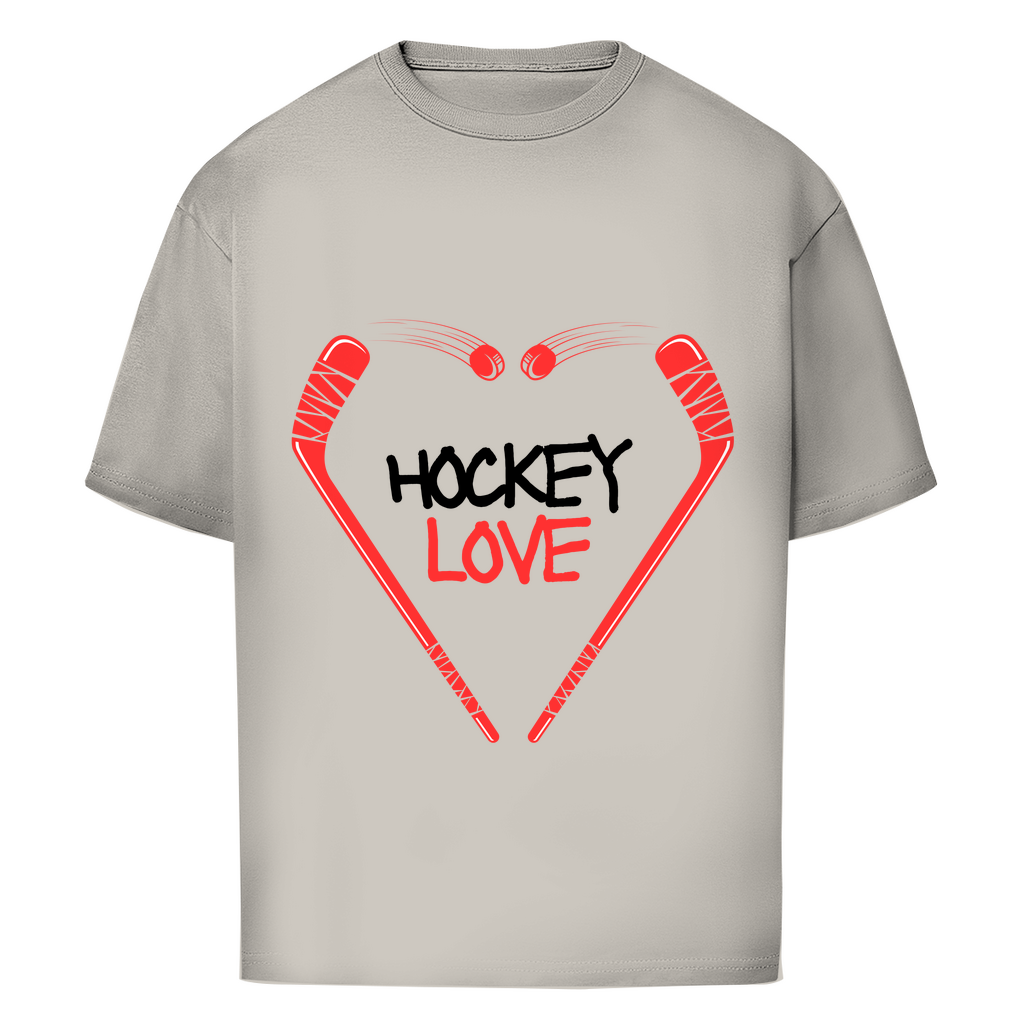 Oversize T-Shirt HOCKEYLOVE STICKHEART
