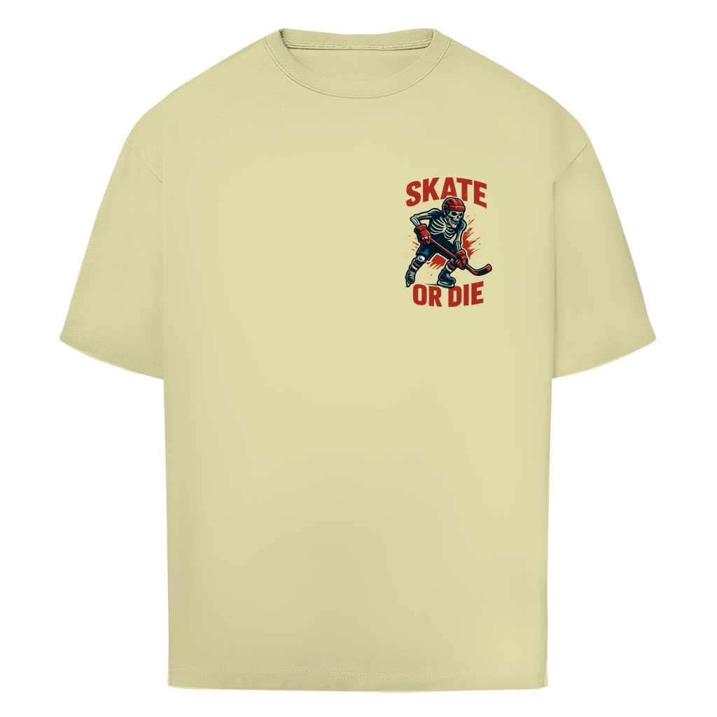 Oversize T-Shirt HALLOWEEN SKATE OR DIE (front&back)