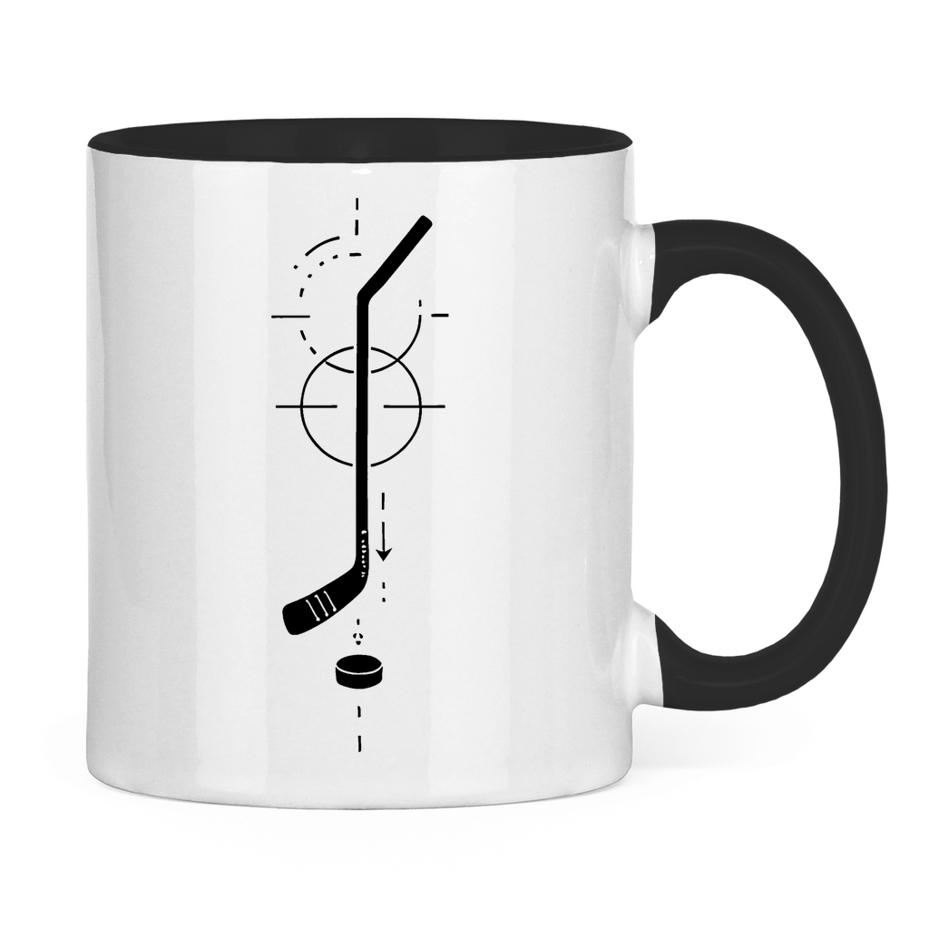 Tasse zweifarbig HOCKEYSTICK MODERN