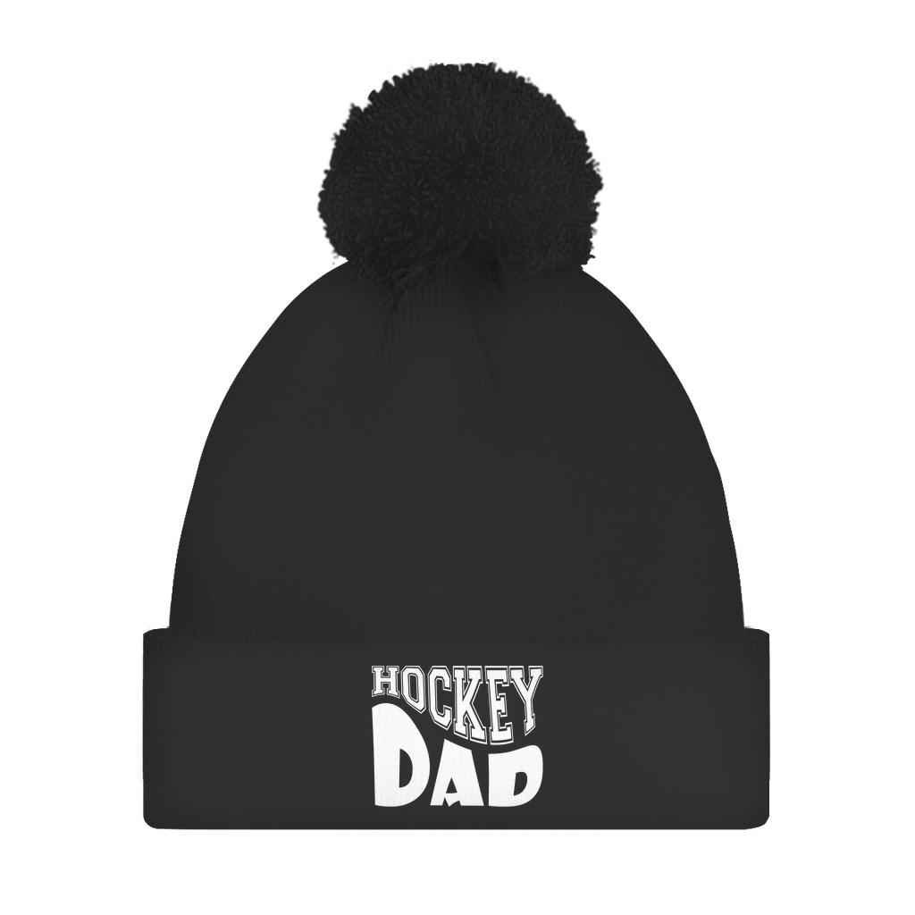 Bommelmütze HOCKEYDAD WAVE