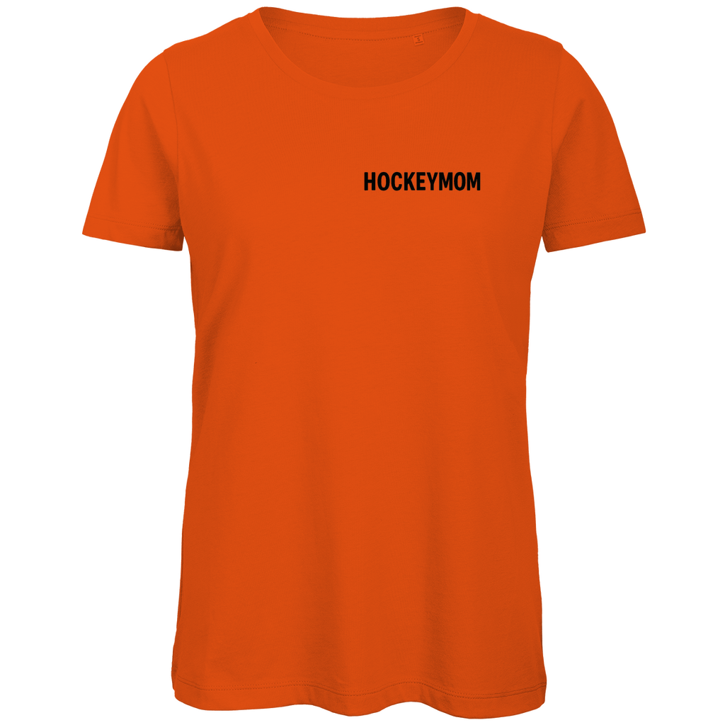 Ladies T-Shirt HOCKEYMOM BRAIN (front&back)