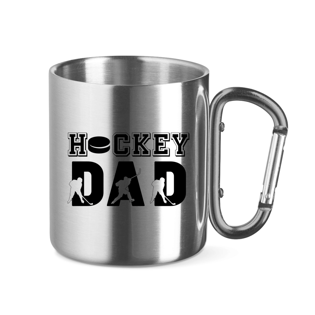 Edelstahltasse HOCKEYDAD SPIELER