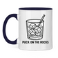 Tasse zweifarbig PUCK ON THE ROCKS