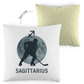 Kopfkissen zweifarbig STERNZEICHEN SAGITTARIUS / SCHÜTZE