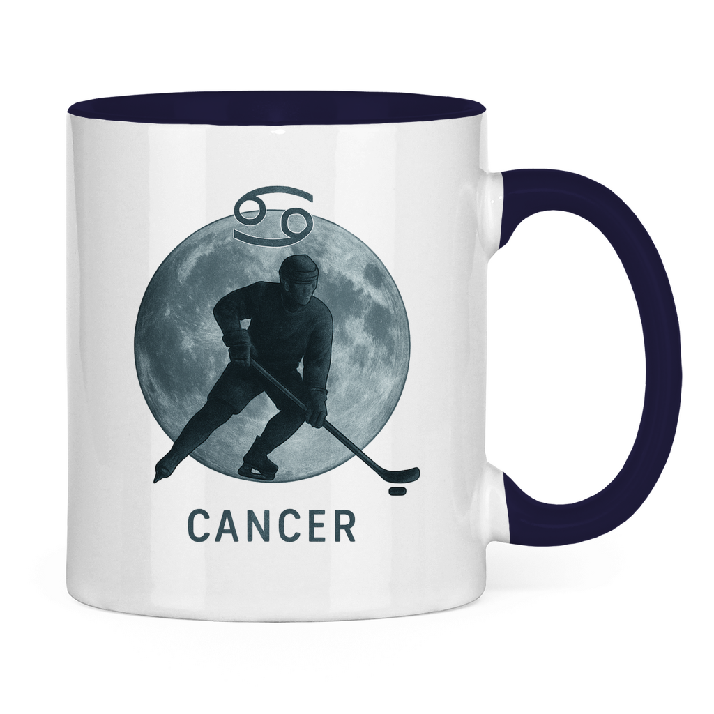 Tasse zweifarbig STERNZEICHEN CANCER / KREBS