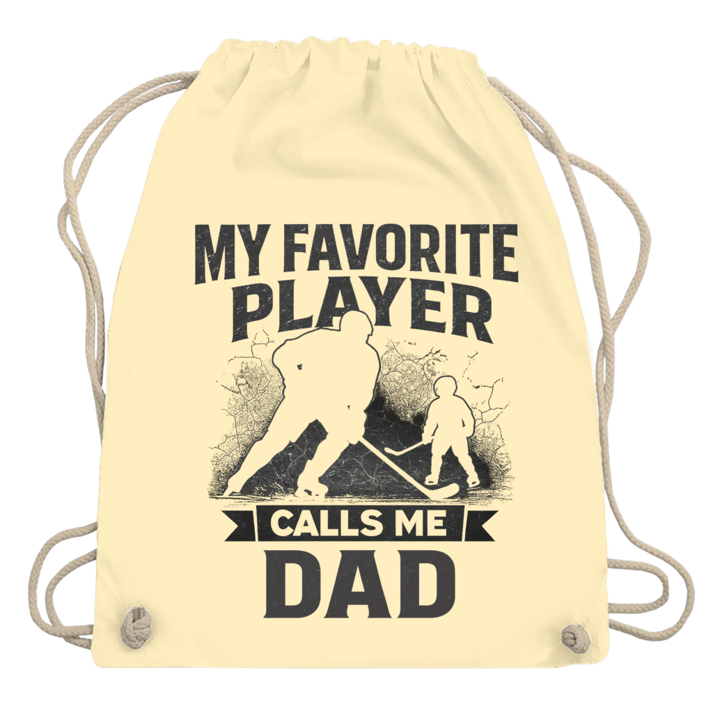 Turnbeutel HOCKEYDAD FAVORITE PLAYER