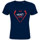 Kids T-Shirt HOCKEYLOVE STICKHEART