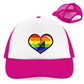 Retro Cap RAINBOW SKATE HEART