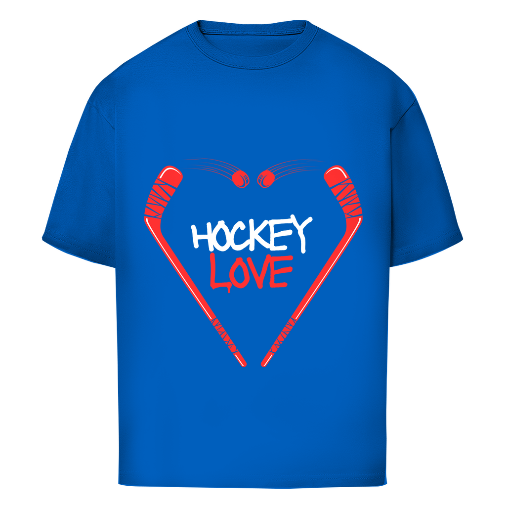 Oversize T-Shirt HOCKEYLOVE STICKHEART
