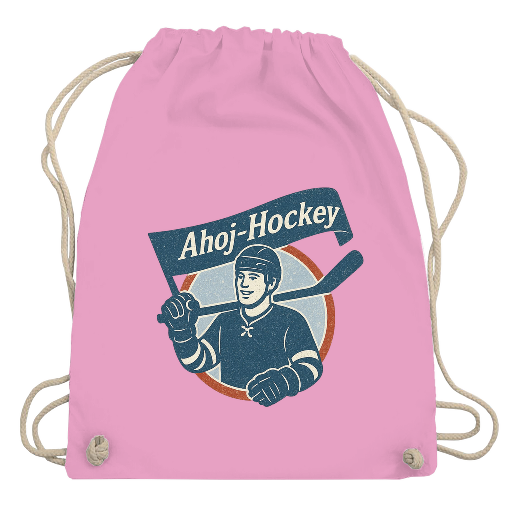 Turnbeutel AHOJ-HOCKEY VINTAGE