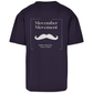 Oversize T-Shirt MOVEMBER MOVEMENT (back)