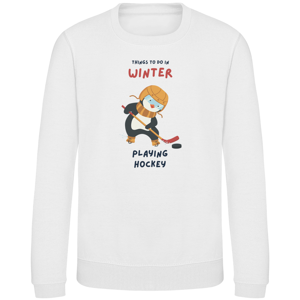 Kids Sweatshirt PINGU HOCKEY