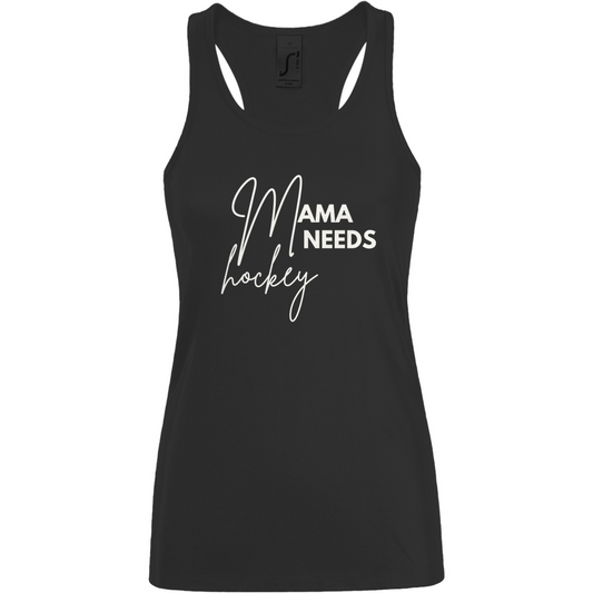 Ladies Tank Top MAMA NEEDS HOCKEY