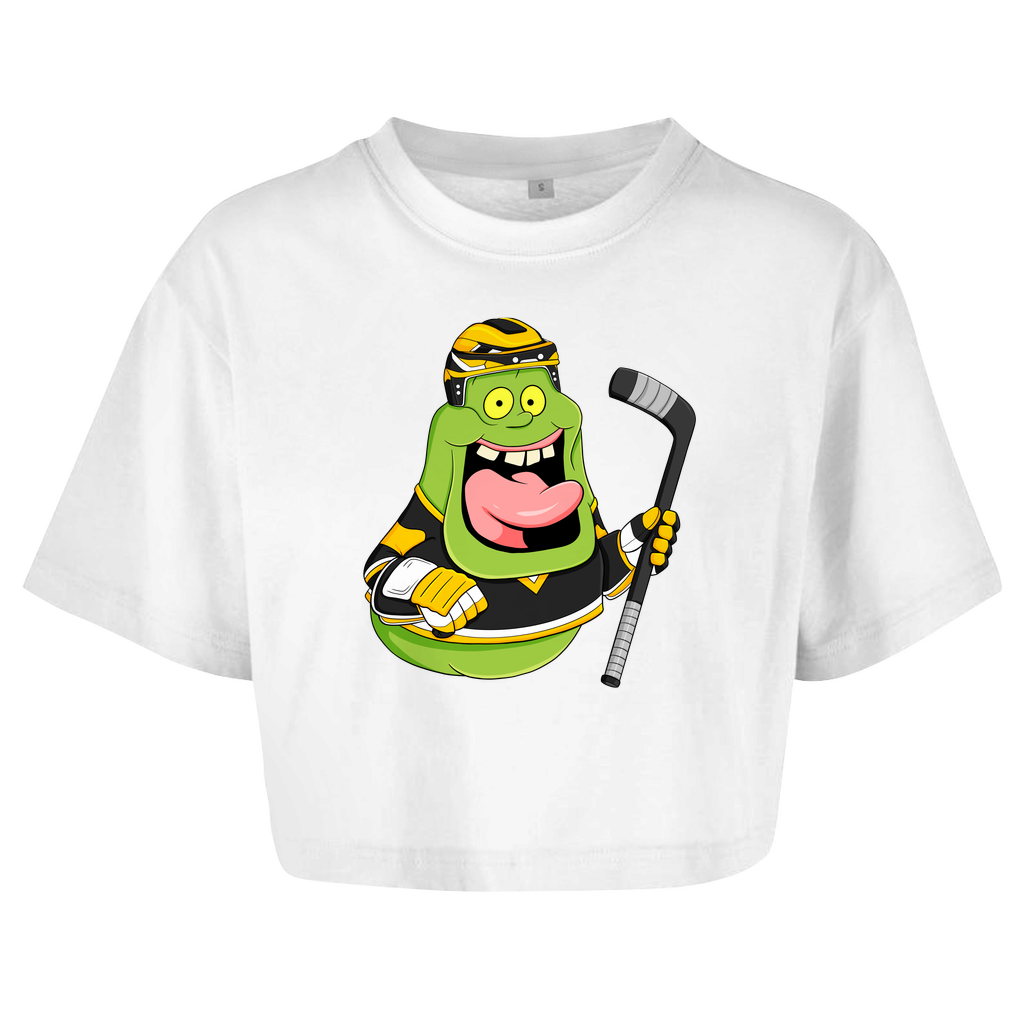 Ladies Crop Top HOCKEY SLIMER