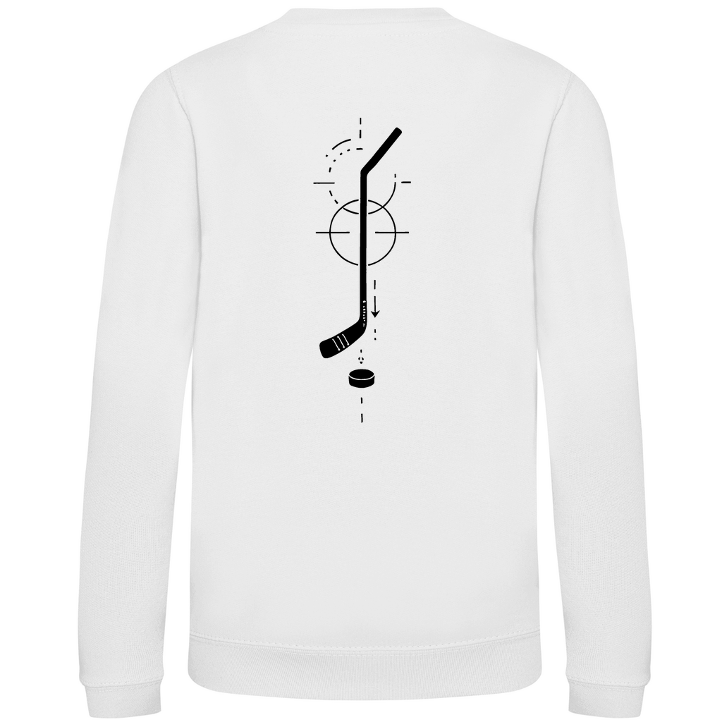 Kids Sweatshirt HOCKEYSTICK MODERN (back)
