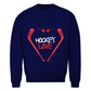 Unisex Sweatshirt HOCKEYLOVE STICKHEART
