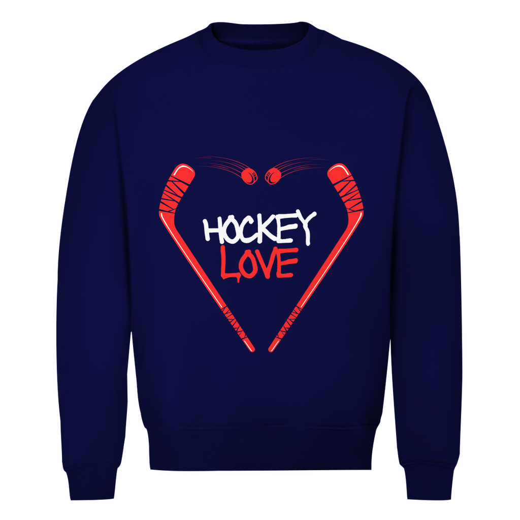Unisex Sweatshirt HOCKEYLOVE STICKHEART