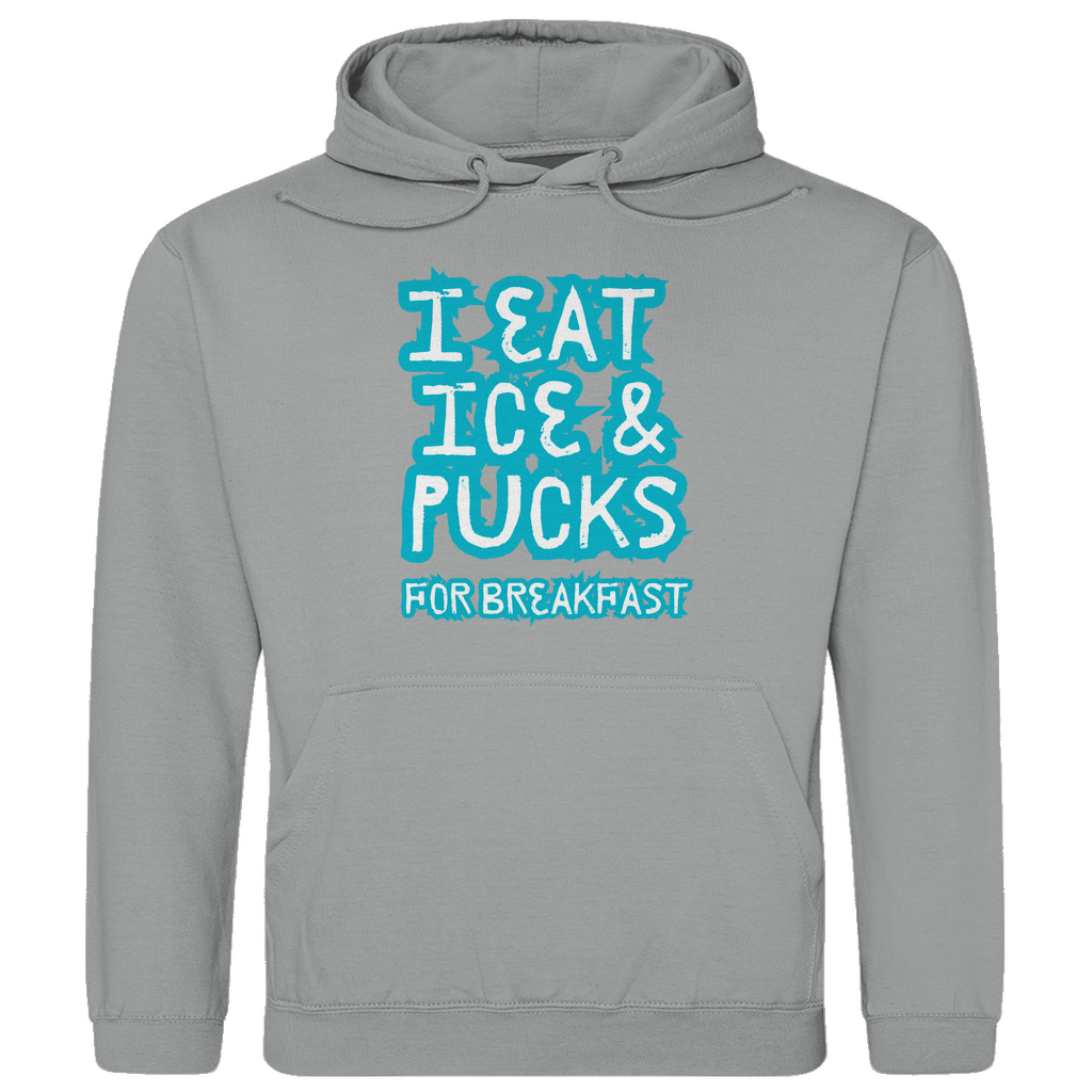 Unisex Hoodie ICE & PUCKS FOR BREAKFAST