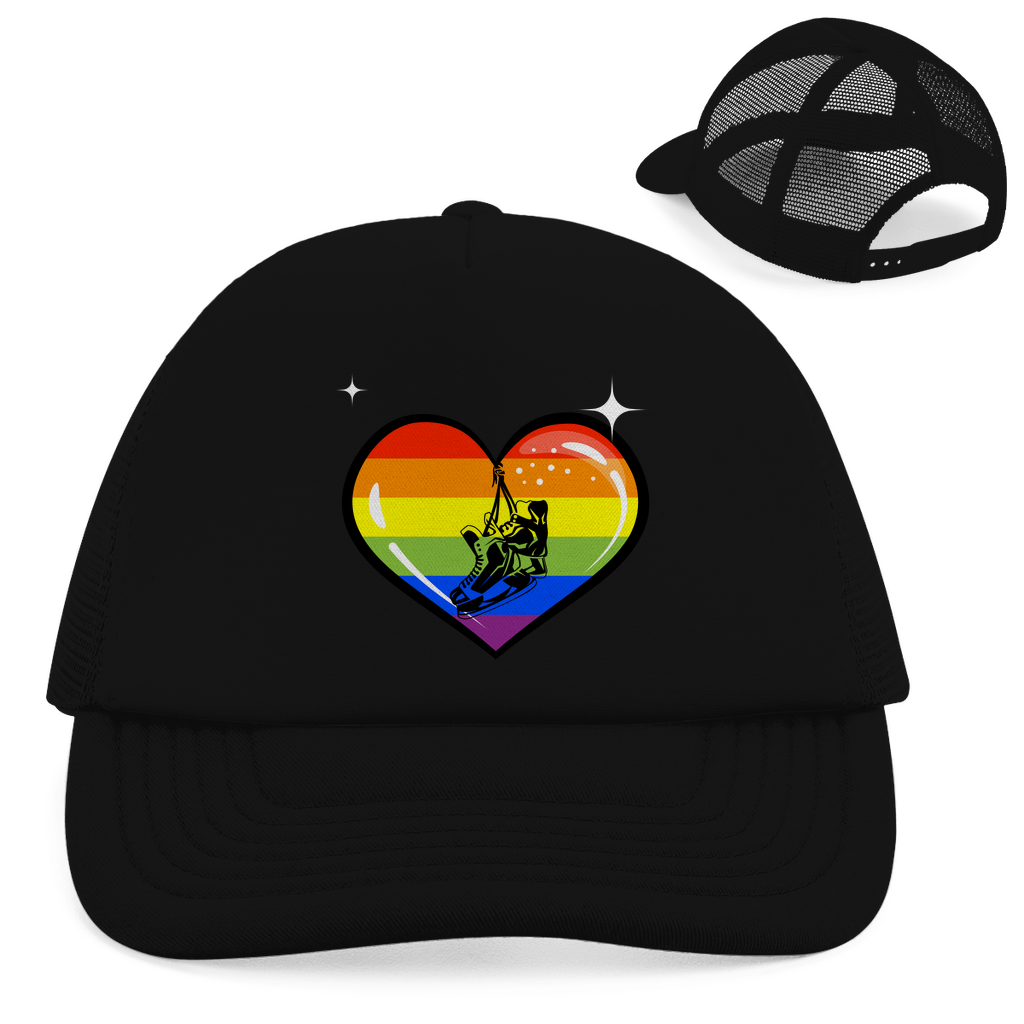 Retro Cap RAINBOW SKATE HEART