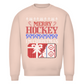 Unisex Sweatshirt UGLY CHRISTMAS MERRY HOCKEY