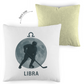 Kopfkissen zweifarbig STERNZEICHEN LIBRA / WAAGE