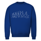 Unisex Sweatshirt BORN TO HOCKEY EVULUTION