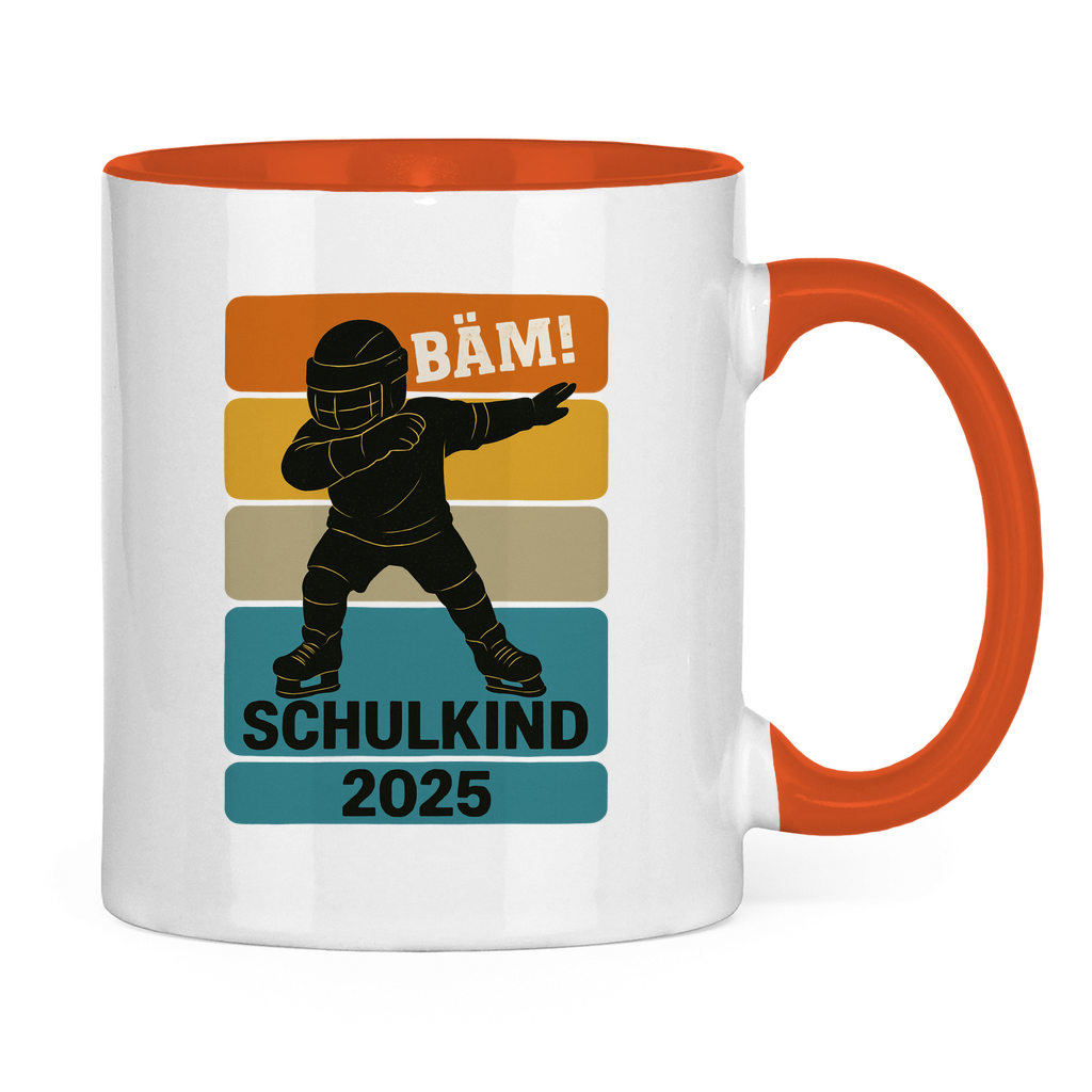 Tasse zweifarbig SCHULKIND 2025