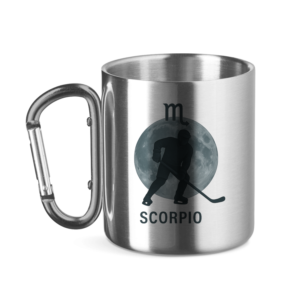Edelstahltasse STERNZEICHEN SCORPIO / SKORPION