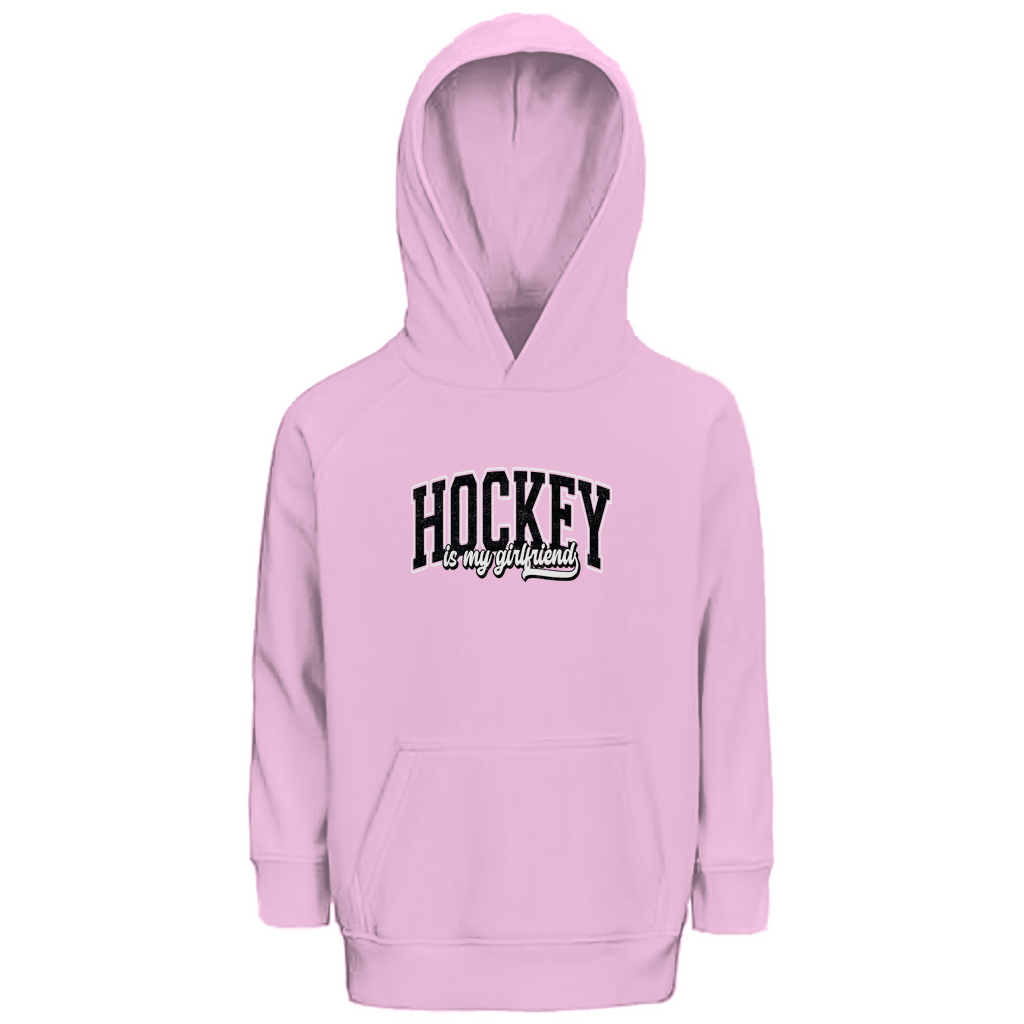 Kids Hoodie HOCKEY IS MY GIRLFRIEND