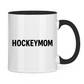 Tasse zweifarbig HOCKEYMOM BRAIN