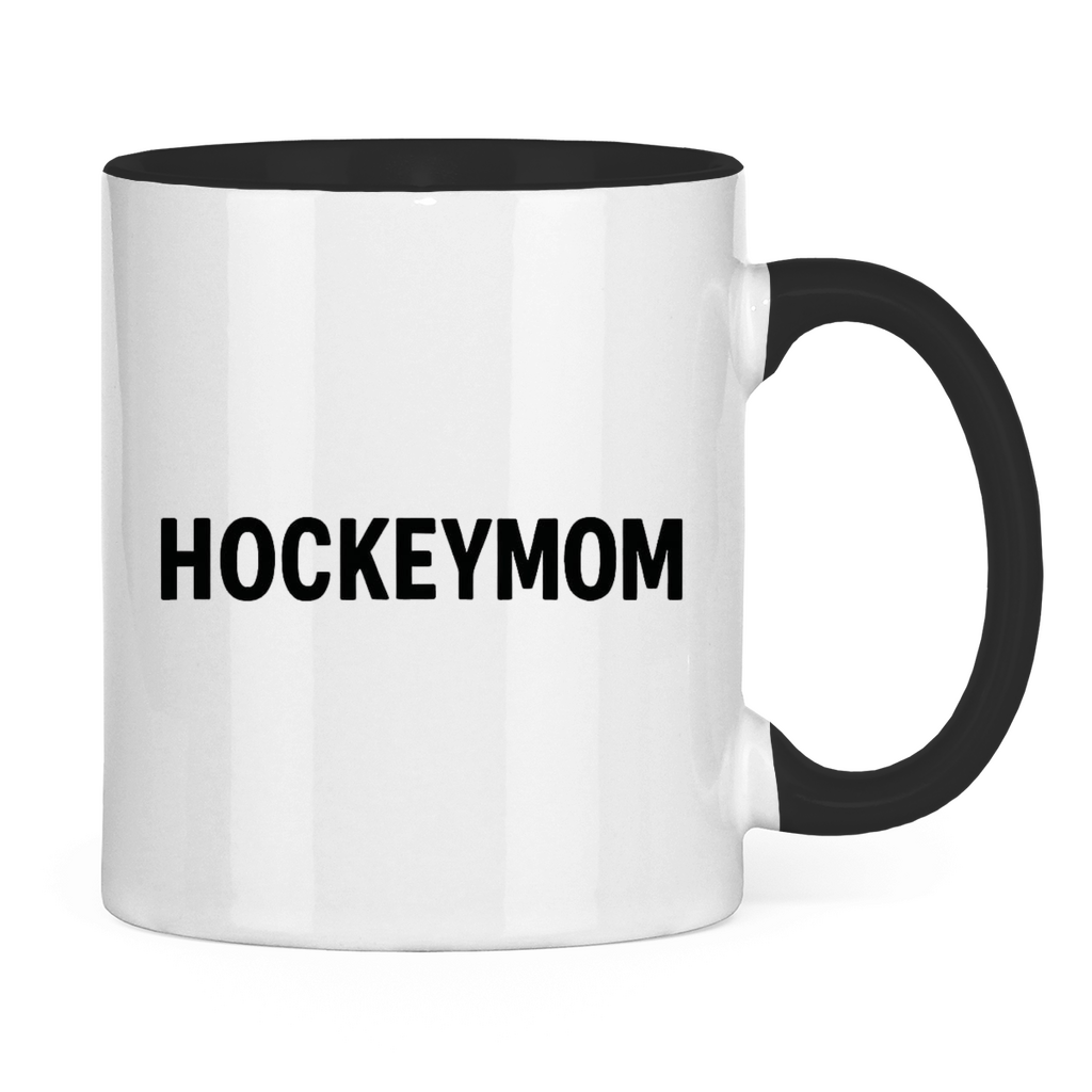 Tasse zweifarbig HOCKEYMOM BRAIN
