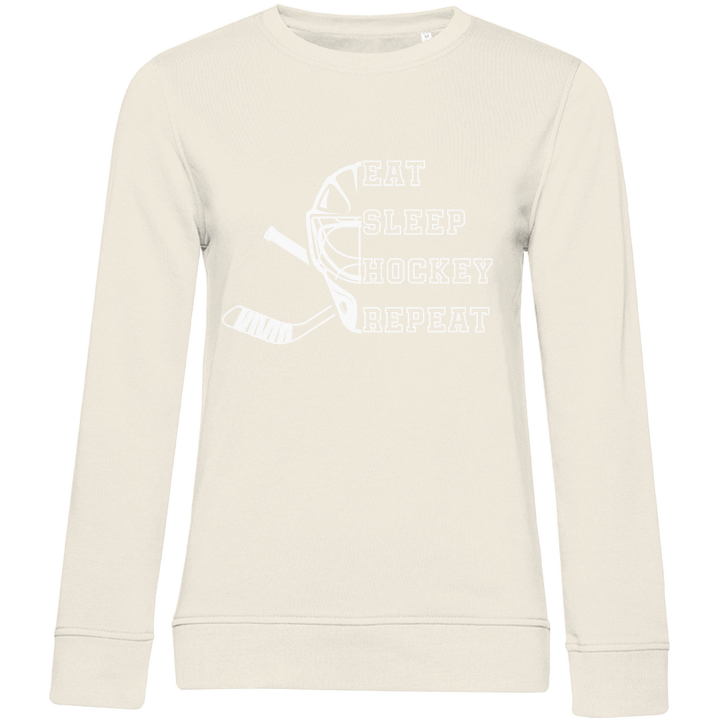 Ladies Sweatshirt EAT, SLEEP GOALIE