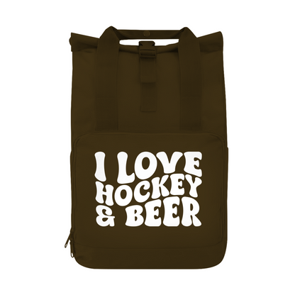 Rucksack  I LOVE HOCKEY & BEER
