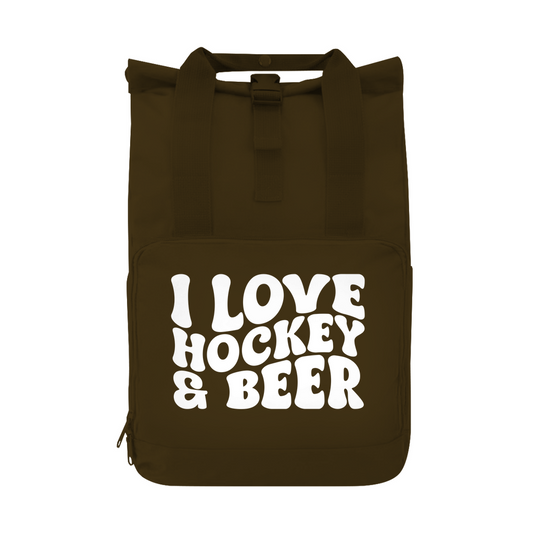 Rucksack  I LOVE HOCKEY & BEER