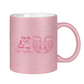 Glitzertasse PINKTOBER FIGHT