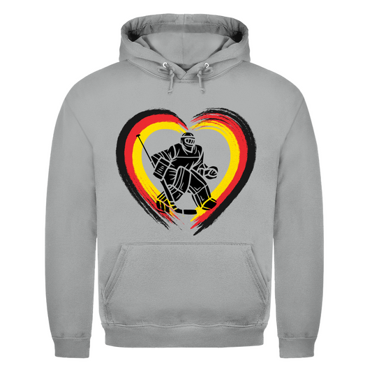 Unisex Hoodie HEART GERMANY GOALIE