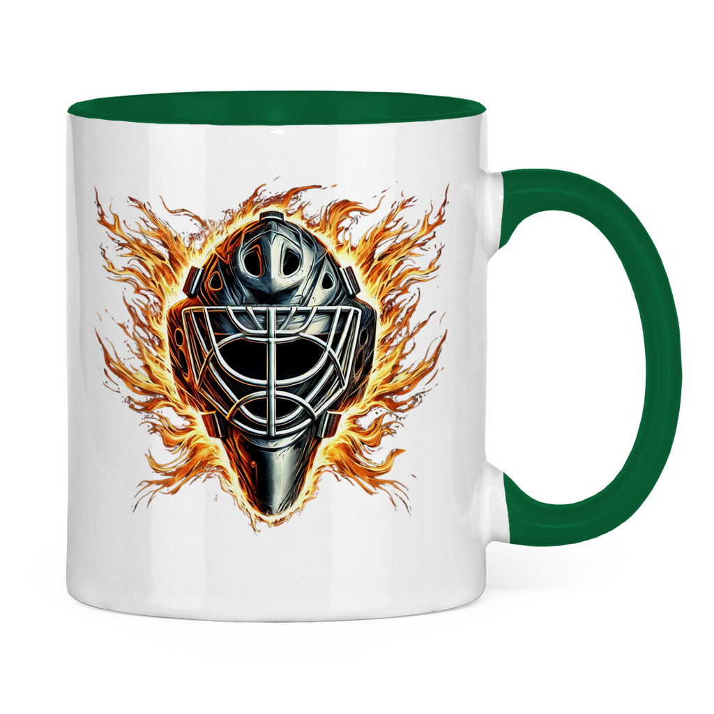 Tasse zweifarbig BURNING MASK