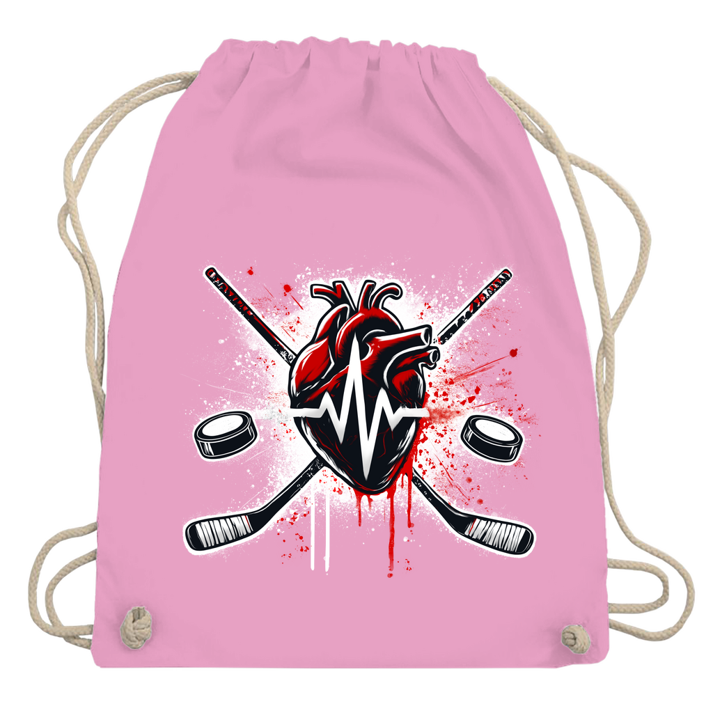 Turnbeutel HOCKEY HEARTBEAT