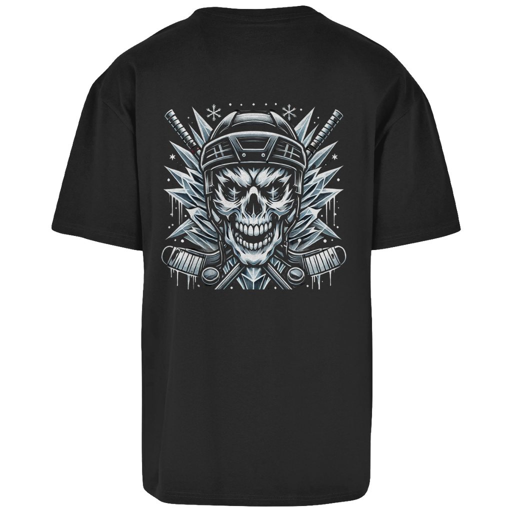 Oversize T-Shirt HOCKEY SKULL (back)