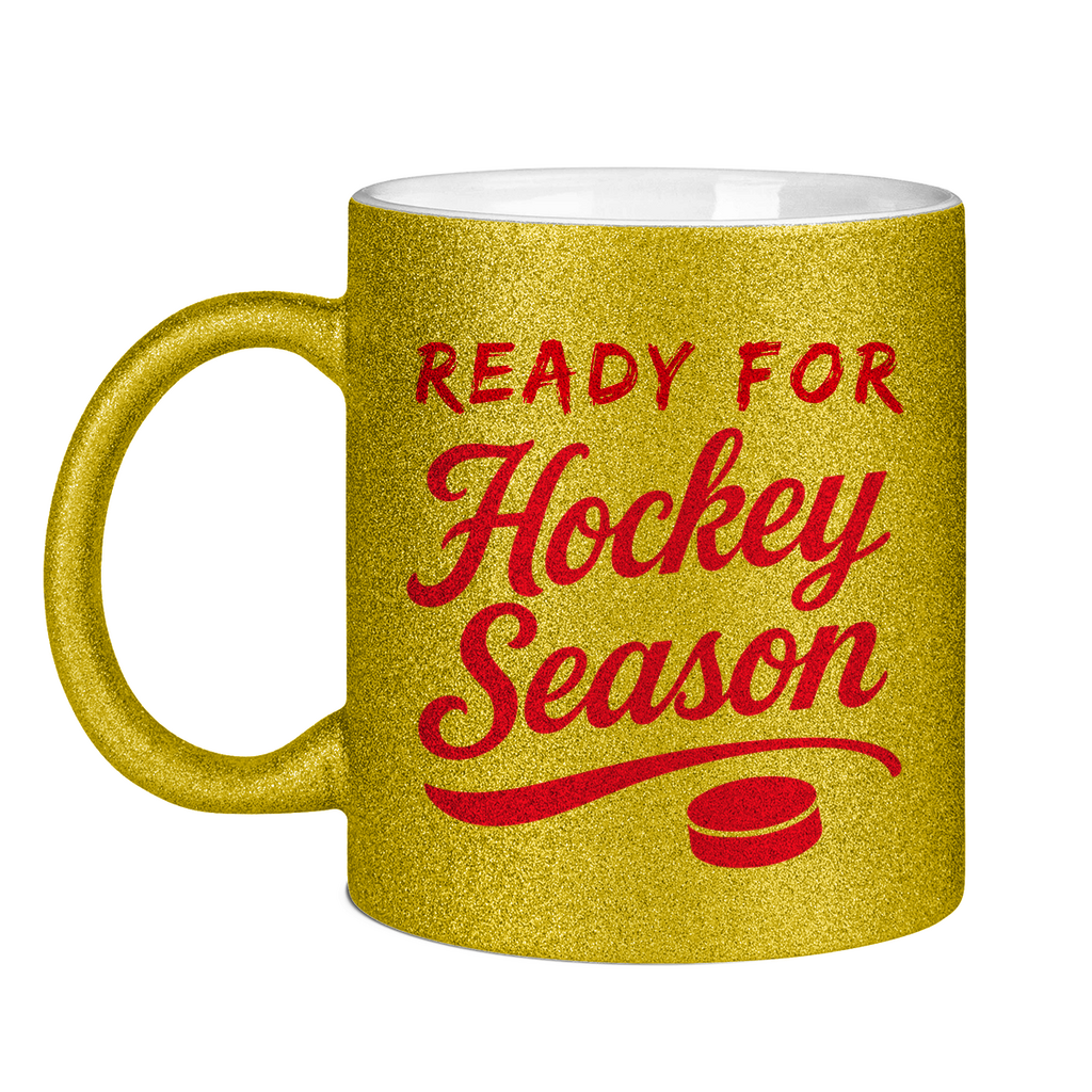 Glitzertasse READY FOR HOCKEY SEASON