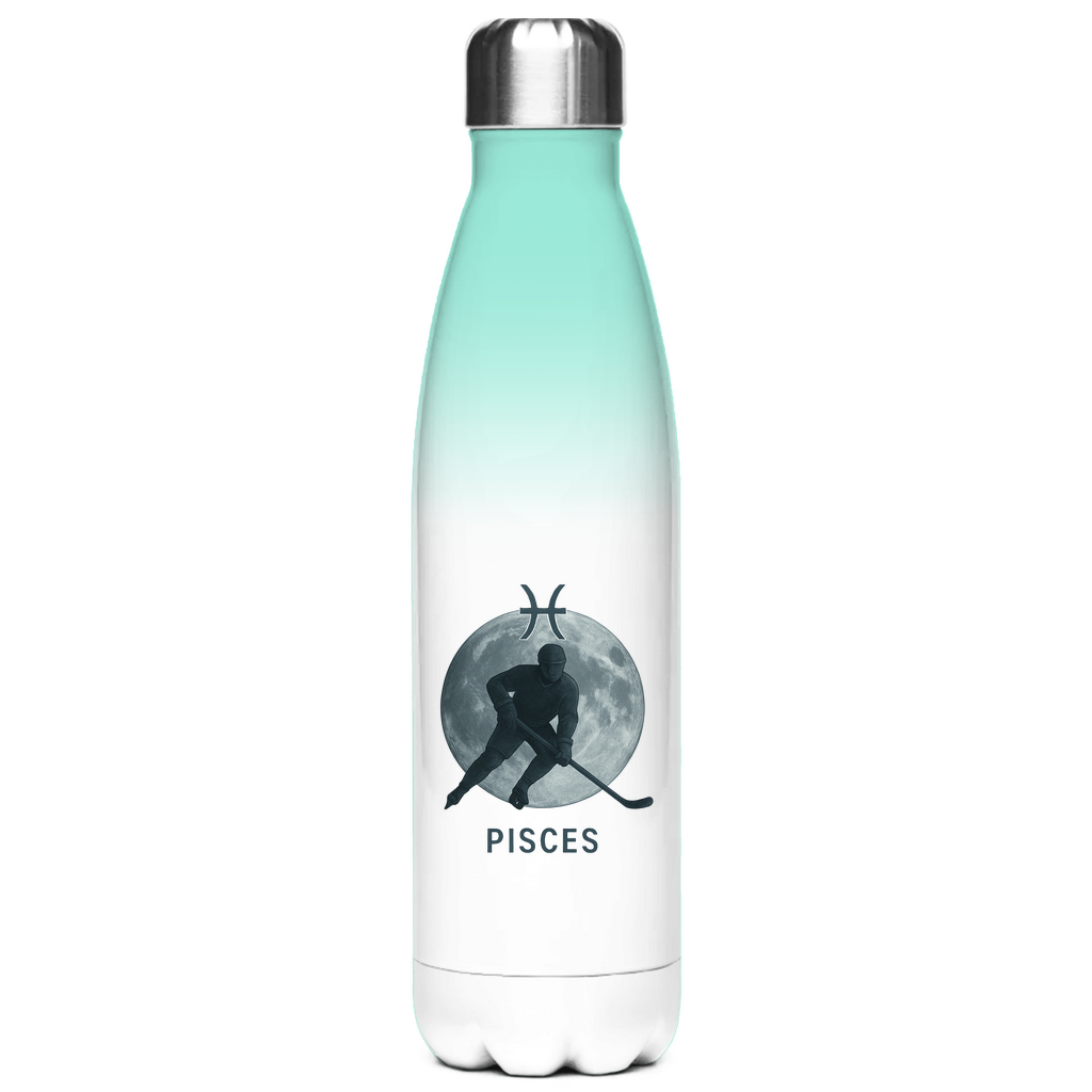 Edelstahl-Thermoflasche STERNZEICHEN PISCES / FISCH