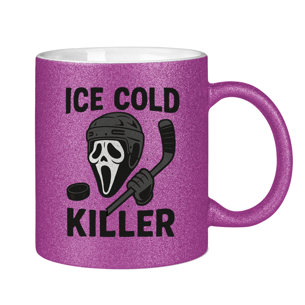 Glitzertasse ICE COLD KILLER