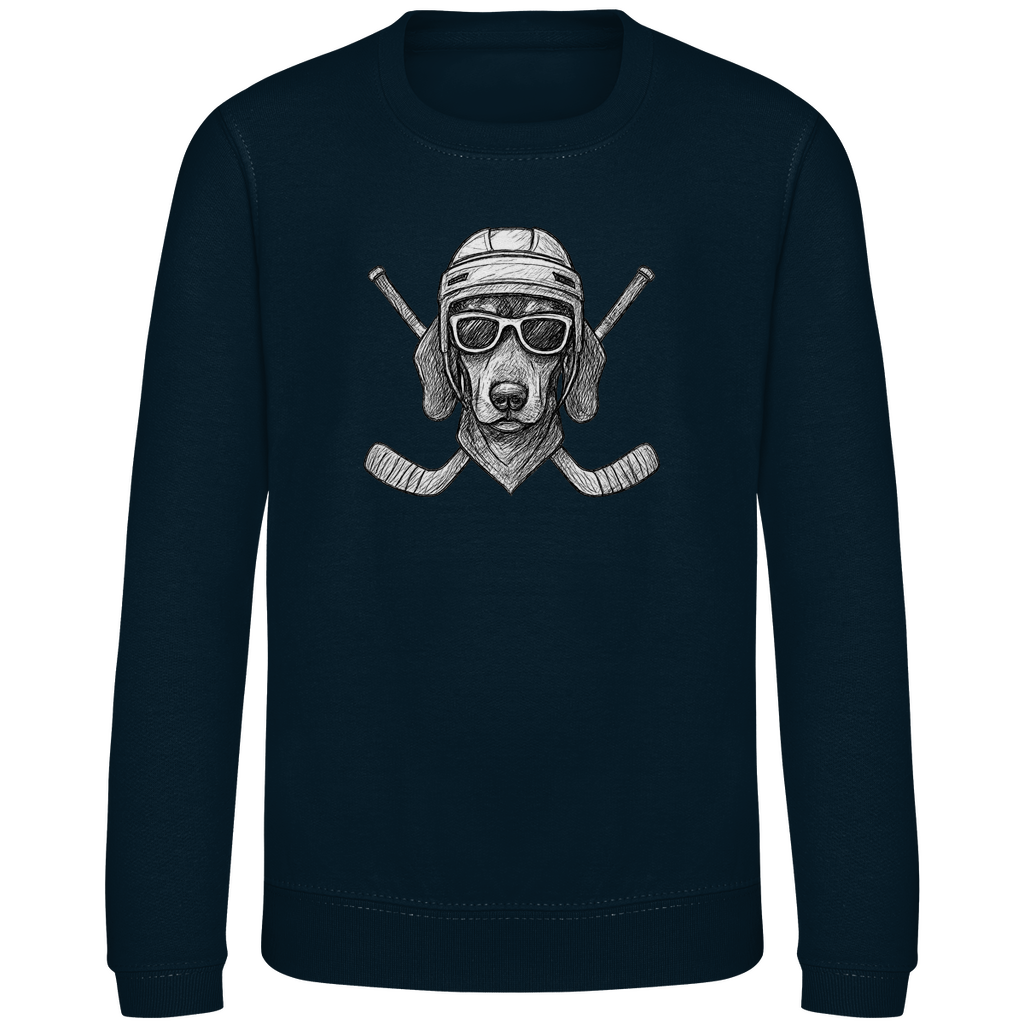 Kids Sweatshirt COOL HOCKEYDOG