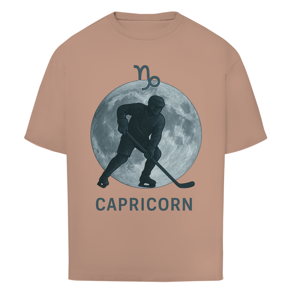 Oversize T-Shirt STERNZEICHEN CAPRICORN / STEINBOCK